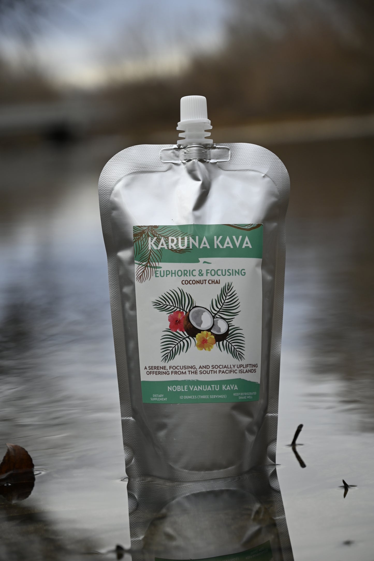 Euphoric and Focusing Coconut Chai Kava - Karuna Kava